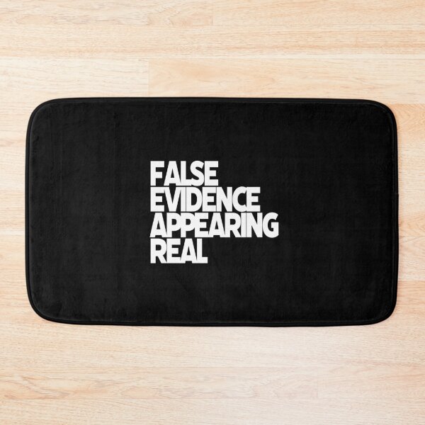 Item preview, FEAR - False Evidence Appearing Real | White Text designed and sold by agsduy.