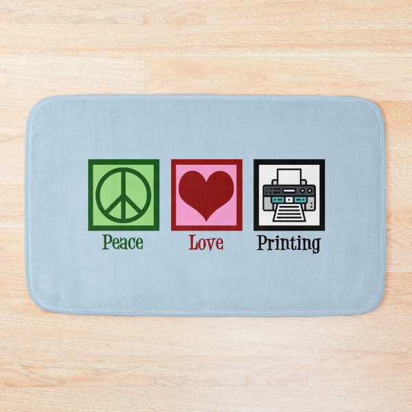 Item preview, Peace Love Printing - Printer Company designed and sold by Epic Love Designs.