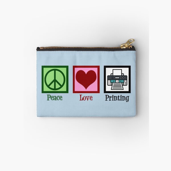 Item preview, Peace Love Printing - Printer Company designed and sold by Epic Love Designs.