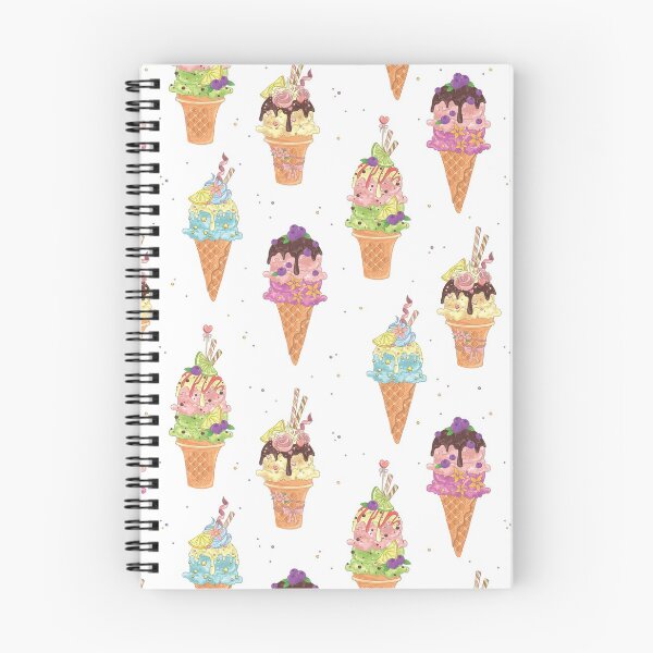 Item preview, Colourful Ice Cream Cones designed and sold by SamuraiKate.