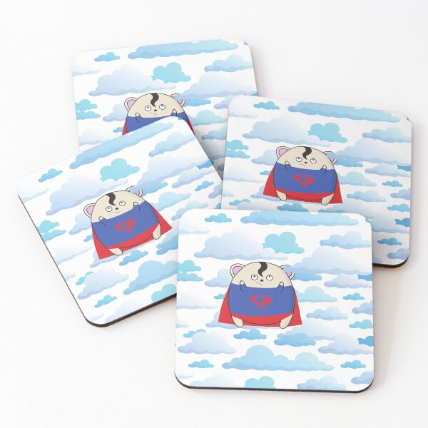 Item preview, Super Hero Kawaii Hamster designed and sold by KishShop.