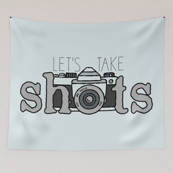 Item preview, Let's Take Shots Film Camera Funny Photographer designed and sold by GreatLakesLocal.