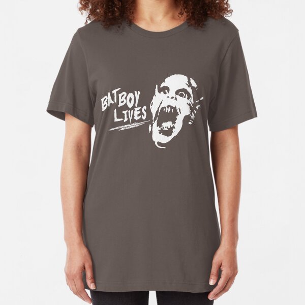 BATBOY LIVES! Slim Fit T-Shirt