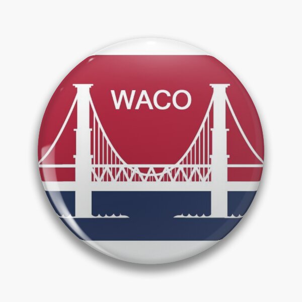Item preview, Waco Texas City Flag designed and sold by FiveRedBats.