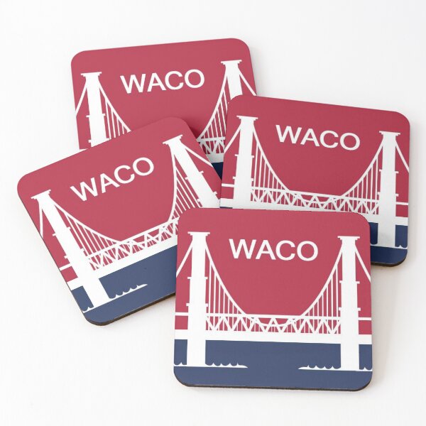 Item preview, Waco Texas City Flag designed and sold by FiveRedBats.