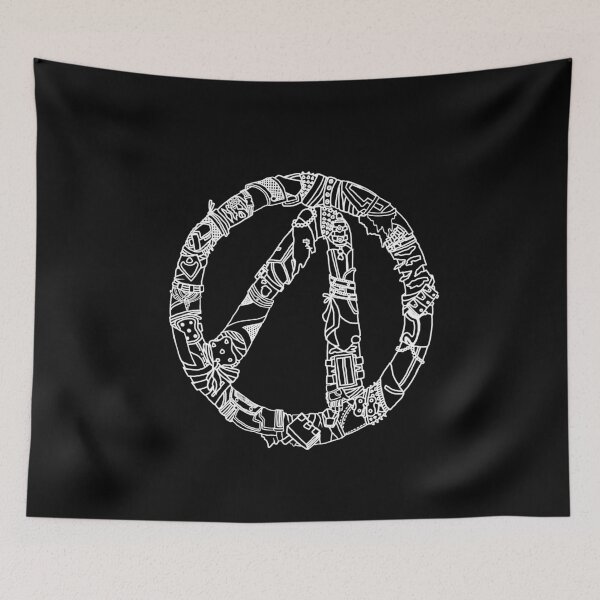 Item preview, Borderlands Sirene Vault Symbol - White designed and sold by HighFives555.