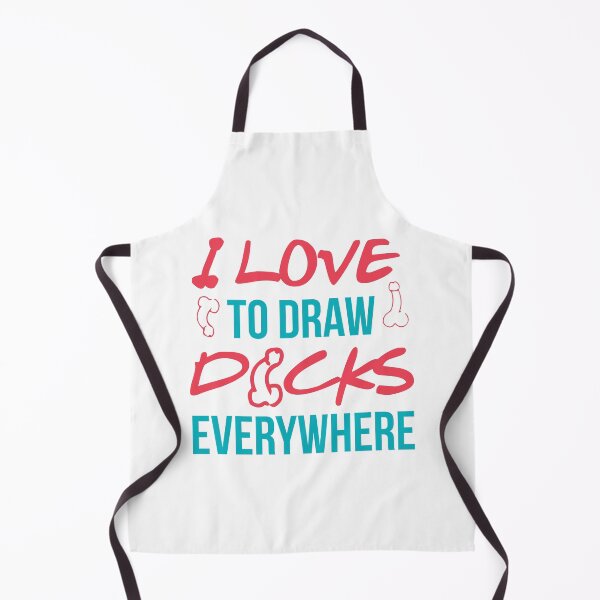 Item preview, I LOVE TO DRAW DICKS EVERYWHERE designed and sold by Dwarf-Monkey.