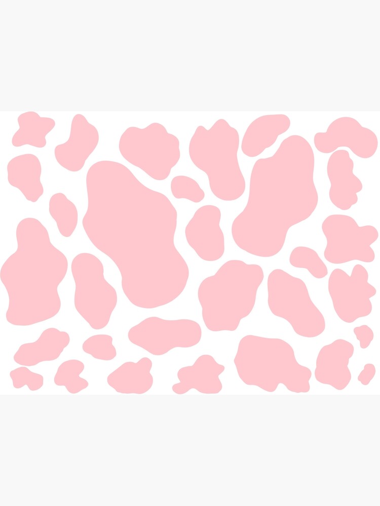 strawberry cow print | Poster