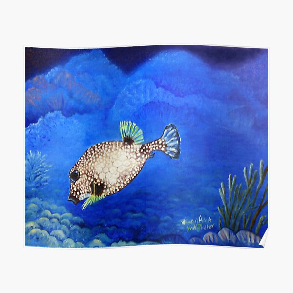 Casper - Ocean Series Tropical Fish Poster