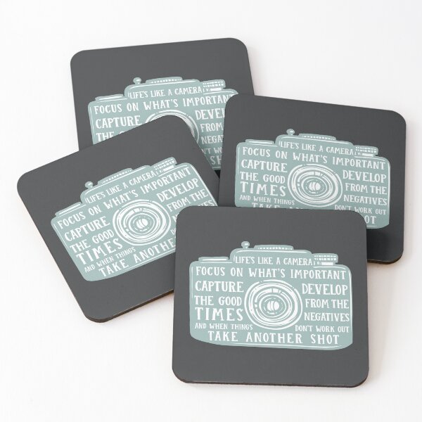 Item preview, Life Is Like A Camera Photographer Saying designed and sold by GreatLakesLocal.