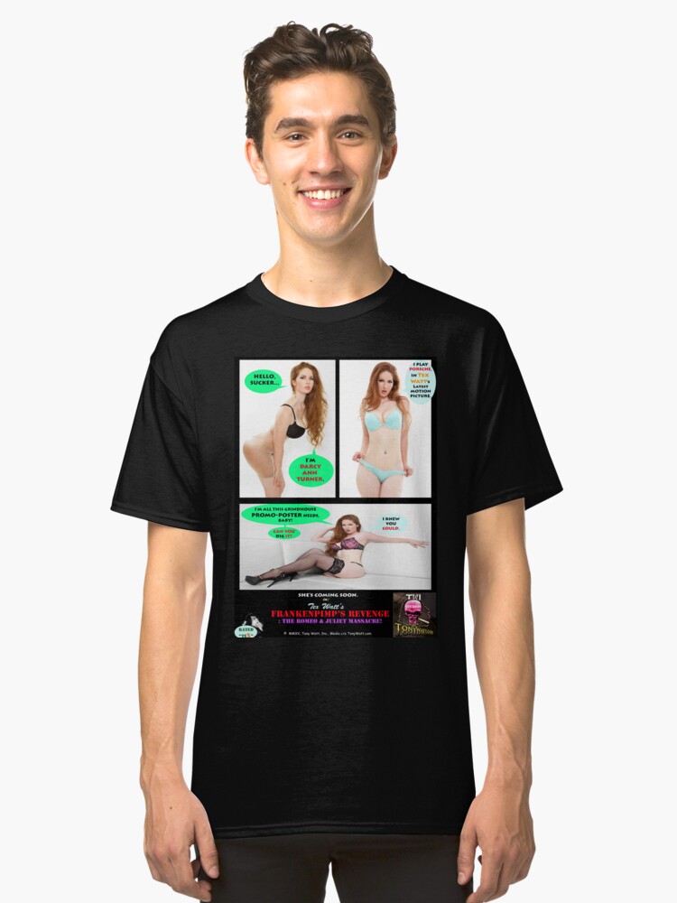Alternate view of Tex Watt's 'Frankenpimp's Revenge' Movie Poster #1 Classic T-Shirt