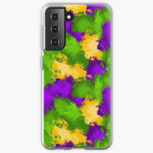 Mardi Gras Splash Samsung Galaxy Soft Case