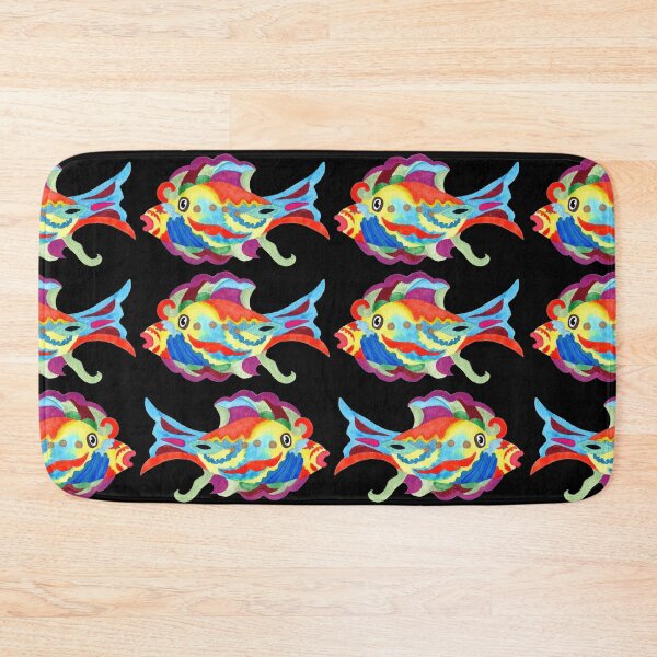 Item preview, Watercolor Fish Black designed and sold by Sharon Schwalbe.