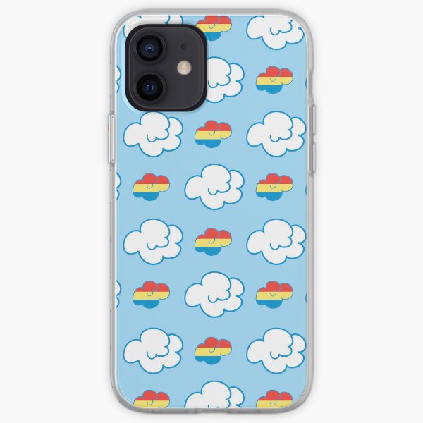 Rainbow Dash Clouds iPhone Soft Case