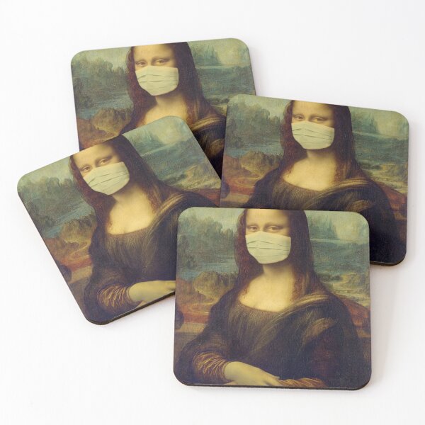 Item preview, La Gioconda Covid Monalisa Corona designed and sold by Black Star.