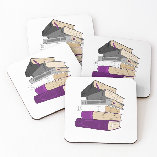 Item preview, Ace Pride Book Stack designed and sold by Kelsee Meier-Evans.