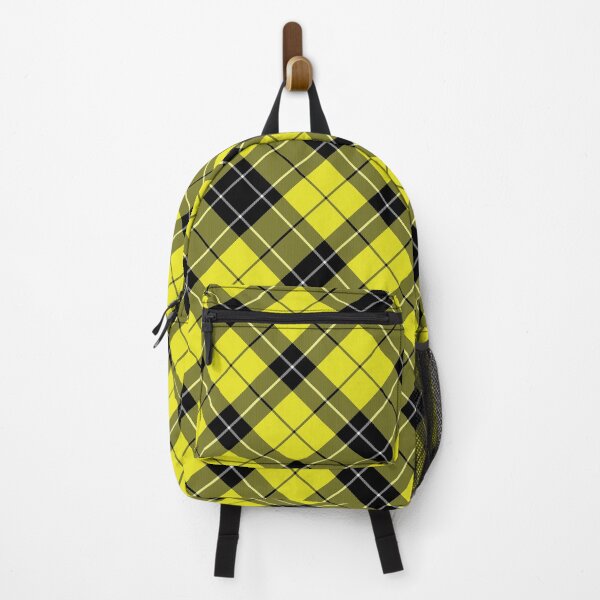 Item preview, Yellow & Black Cross Tartan Plaid Twill Pattern designed and sold by 89BLACK.