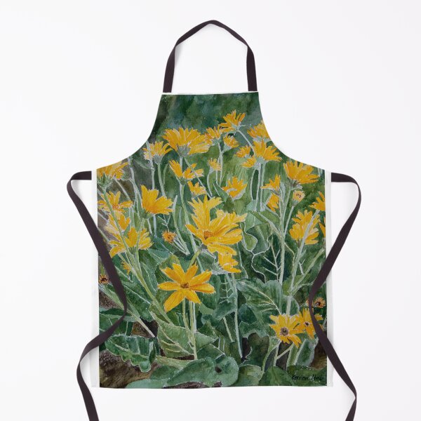 Item preview, Arrow Leaf Yellow Flowers designed and sold by tahoekerri.