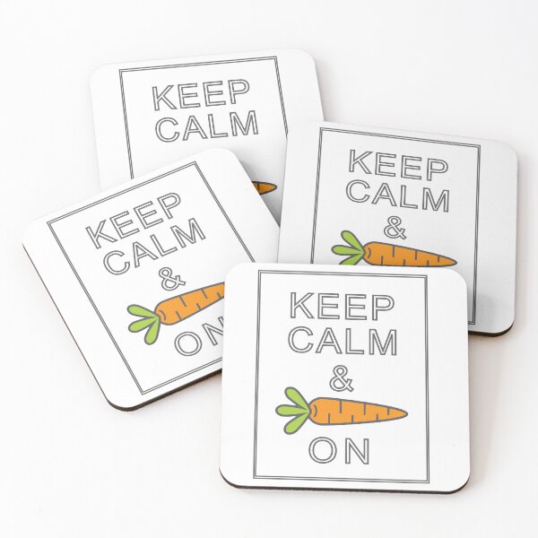 Item preview, Keep Calm And Carrot On designed and sold by asmmdesign.