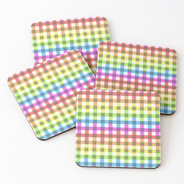 Item preview, colorful plaid designed and sold by ZiphGames.