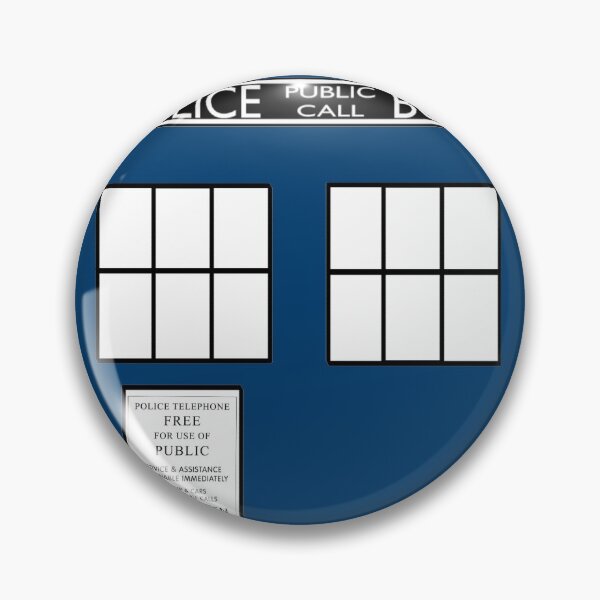 Item preview, Simplified Police Box - Version 2 designed and sold by Aria Winchester Designs.