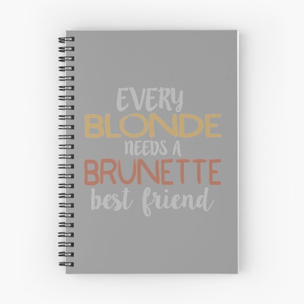 Item preview, Every Blonde Needs a Brunette Best Friend Bestie BFF design designed and sold by nikkidawn74.