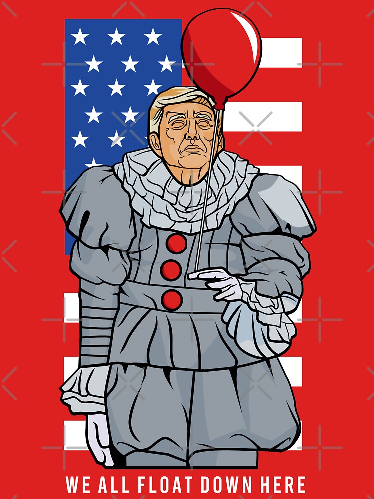 Scary Trump Clown by EnforcerDesigns