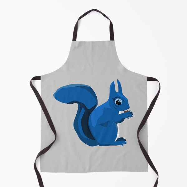 Item preview, Blue Nibbling Squirrel designed and sold by helengarvey.