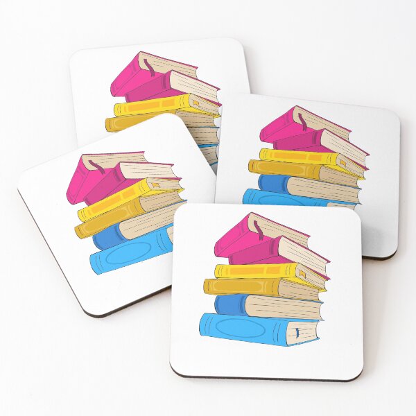 Item preview, Pan Pride Book Stack designed and sold by Kelsee Meier-Evans.