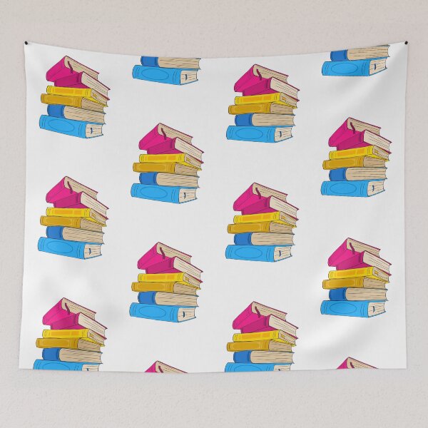 Item preview, Pan Pride Book Stack designed and sold by Kelsee Meier-Evans.
