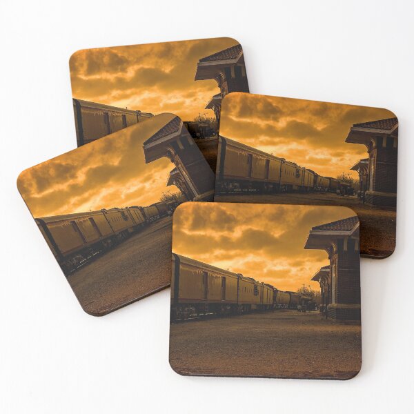 Item preview, Salina Kansas Sunset with UP Big Boy designed and sold by Shelly Gunderson.