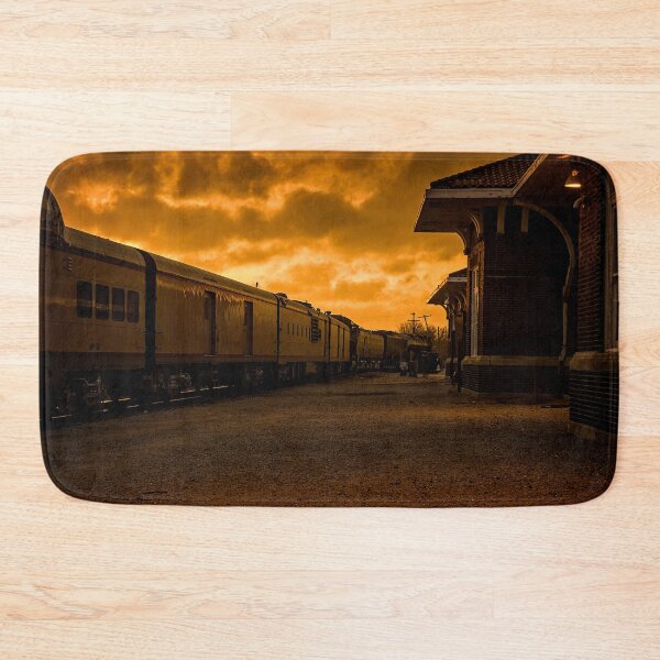 Item preview, Salina Kansas Sunset with UP Big Boy designed and sold by Shelly Gunderson.