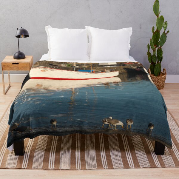 Item preview, Fishing boats and seagulls designed and sold by Gaspar Avila.