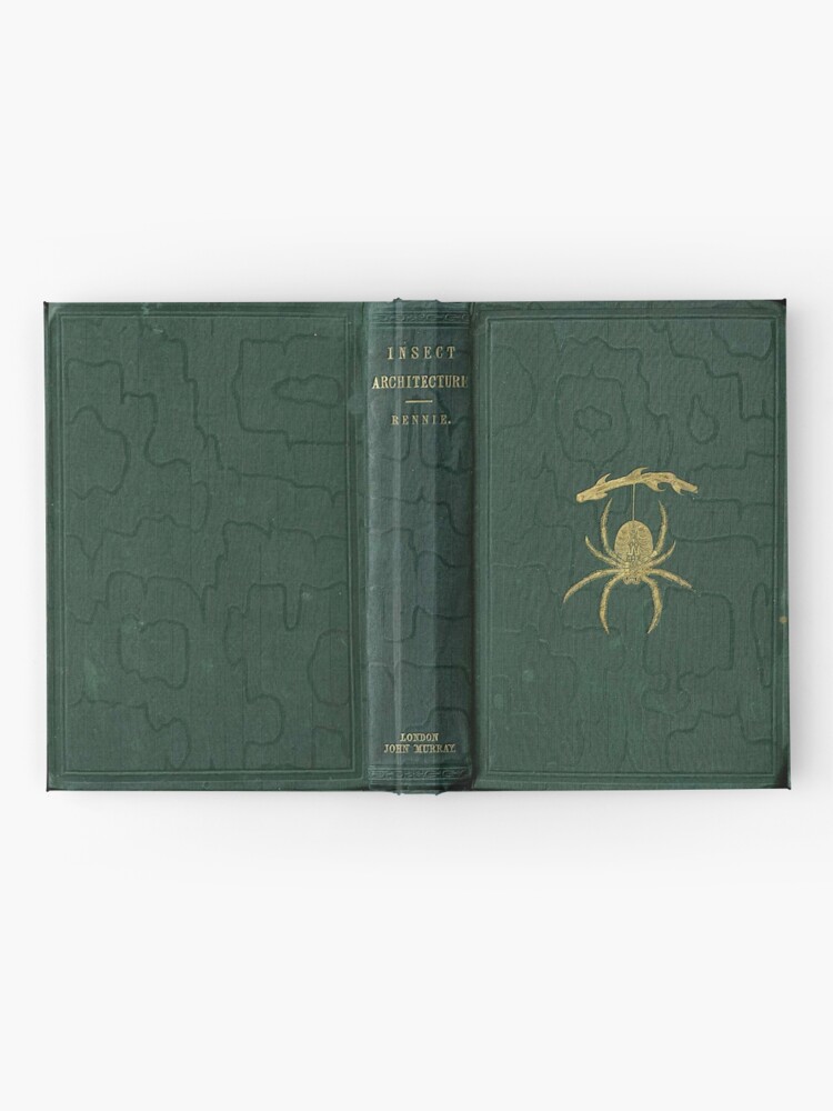 Alternate view of Vintage Journal / Spellbook, Insect Architecture Hardcover Journal