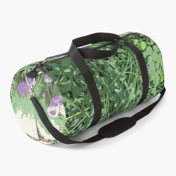 Item preview, Painted Chives, green purple beige, digitally modified photography designed and sold by djrunnels.