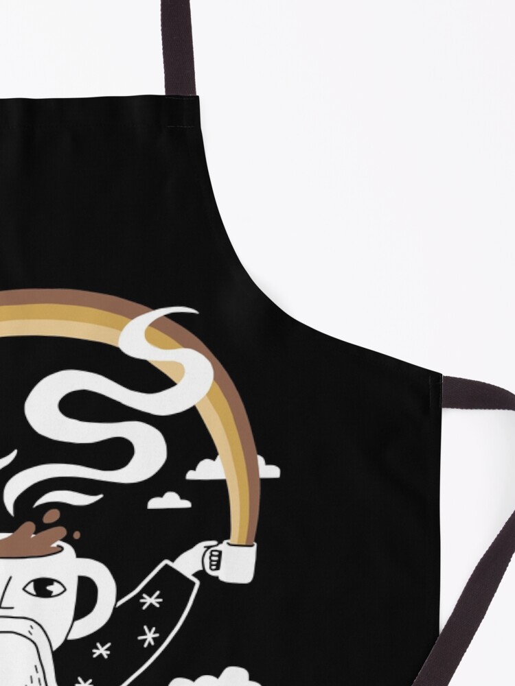 Alternate view of Joe the Coffee Wizard Apron