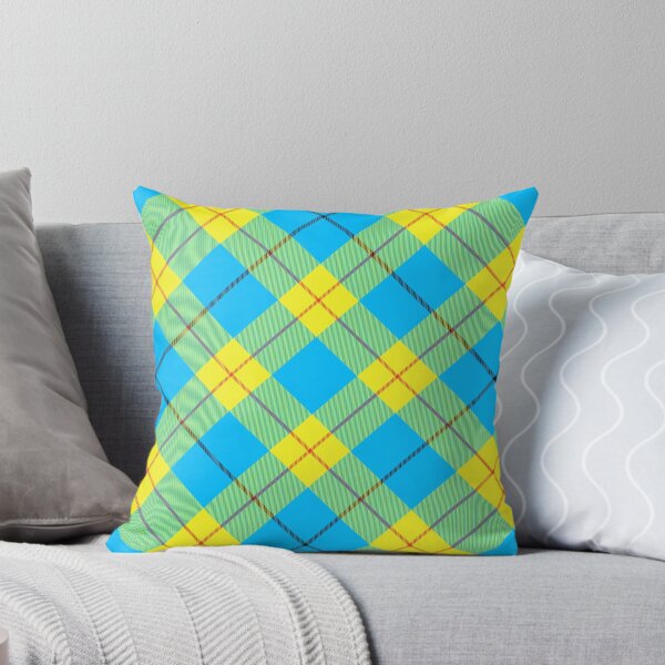 Item preview, Yellow Orange & Blue Cross Plaid Twill Pattern designed and sold by 89BLACK.