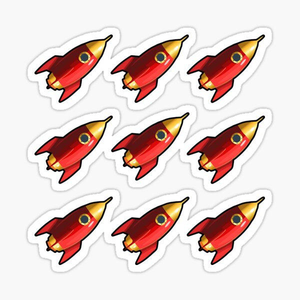 Item preview, Rocketships small rocket ships designed and sold by AllyFlorida.
