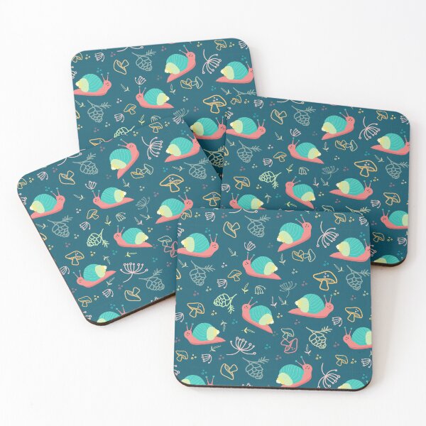 Item preview, Colourful Snail Seamless pattern designed and sold by Ihavemalak.