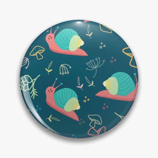 Item preview, Colourful Snail Seamless pattern designed and sold by Ihavemalak.