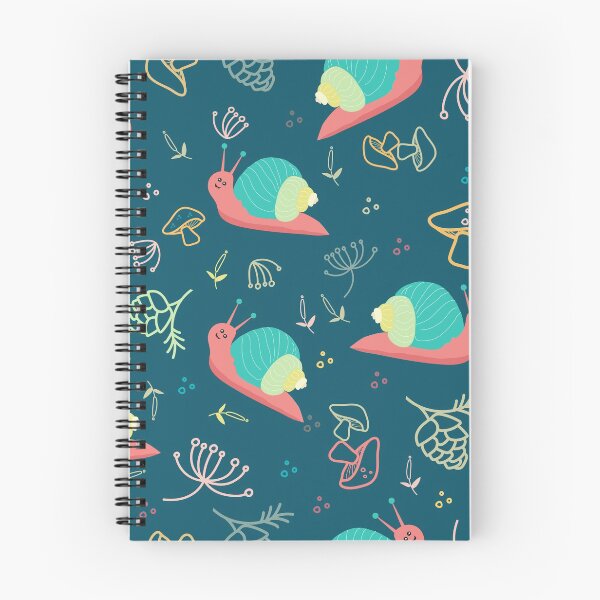 Item preview, Colourful Snail Seamless pattern designed and sold by Ihavemalak.