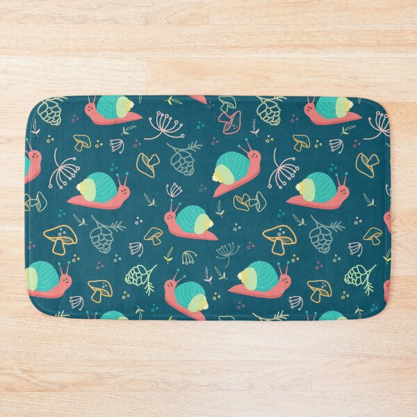 Item preview, Colourful Snail Seamless pattern designed and sold by Ihavemalak.