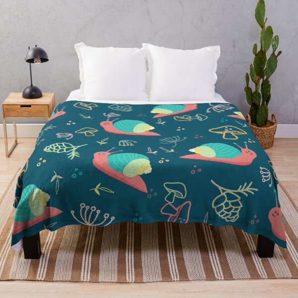Item preview, Colourful Snail Seamless pattern designed and sold by Ihavemalak.