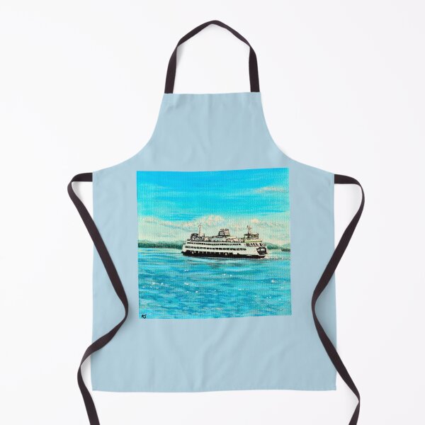 Item preview, Ferry Painting designed and sold by Art by Kirsten Sneath.