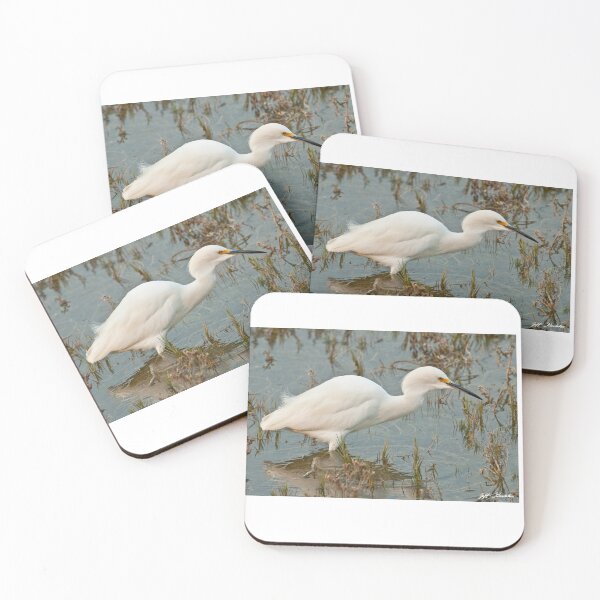 Item preview, Snowy Egret Wading in a Marsh designed and sold by Jeff Goulden Photography.