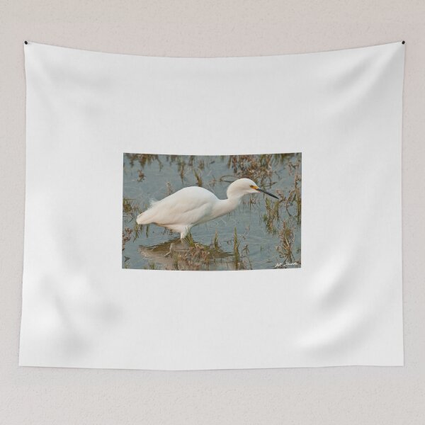 Item preview, Snowy Egret Wading in a Marsh designed and sold by Jeff Goulden Photography.