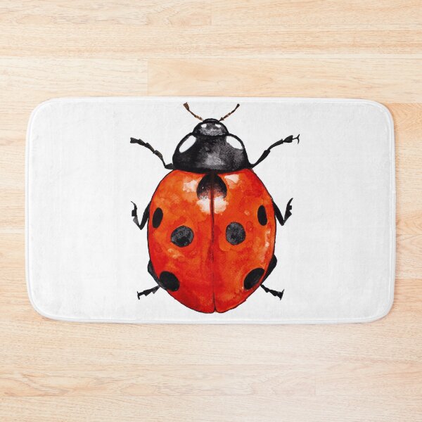 Item preview,  being the most common ladybug. They have a rounded body and often vivid colors. Many species feed on aphids designed and sold by Pintarrajearte.