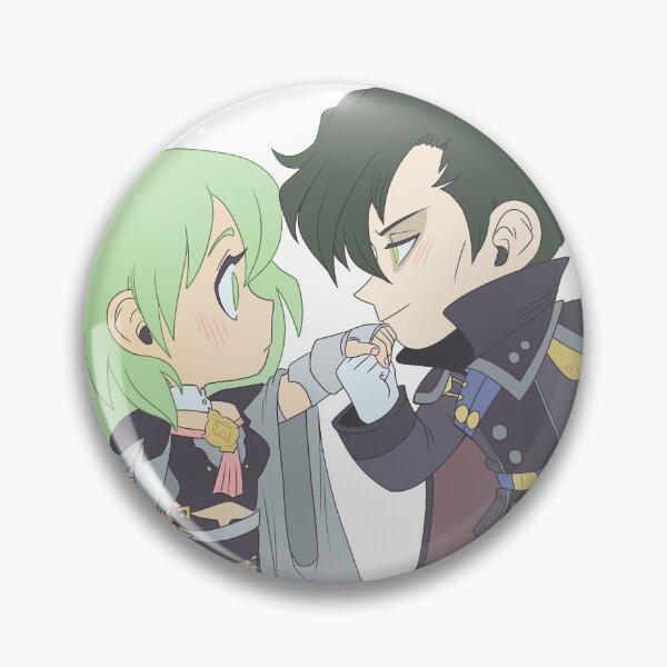Item preview, Byleth x Hubert - Fire Emblem Three Houses - Chibi Cuties designed and sold by kickgirl.