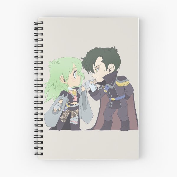 Item preview, Byleth x Hubert - Fire Emblem Three Houses - Chibi Cuties designed and sold by kickgirl.