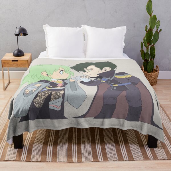 Item preview, Byleth x Hubert - Fire Emblem Three Houses - Chibi Cuties designed and sold by kickgirl.